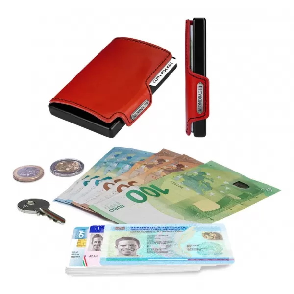  Mini peněženka MONDRAGHI RACING PLUS RED 