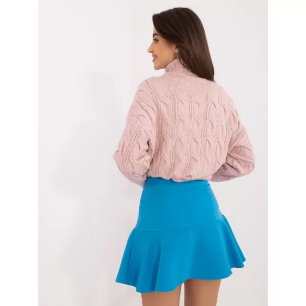  Dámský svetr WOOL FASHION ITALIA AT-SW-23445.00 BRIGHT PINK 
