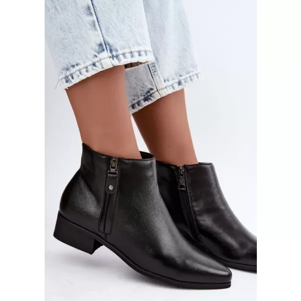  Dámské kotníkové boty VINCEZA 133136 BLACK 