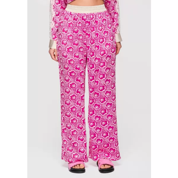  Dámské kalhoty LARICA OW-PA-E0007 FUCHSIA 