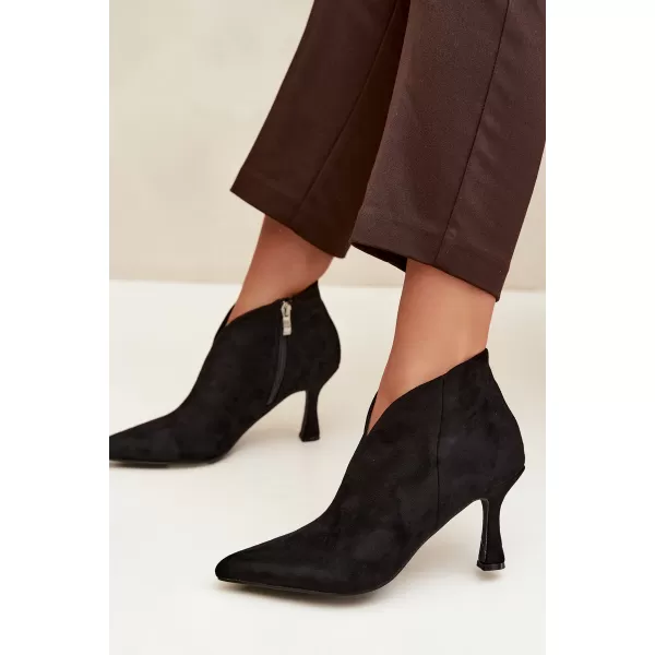  Dámské kotníkové boty BOTO D-219 BLACK 