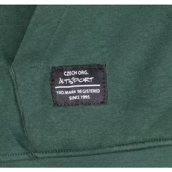  Pánská mikina ALTISPORT NP/ALMST45001 BOTTLE GREEN 