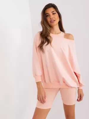 Dámský 3-dílný set MY RED LIPS EM-KMPL-834.11 PEACH