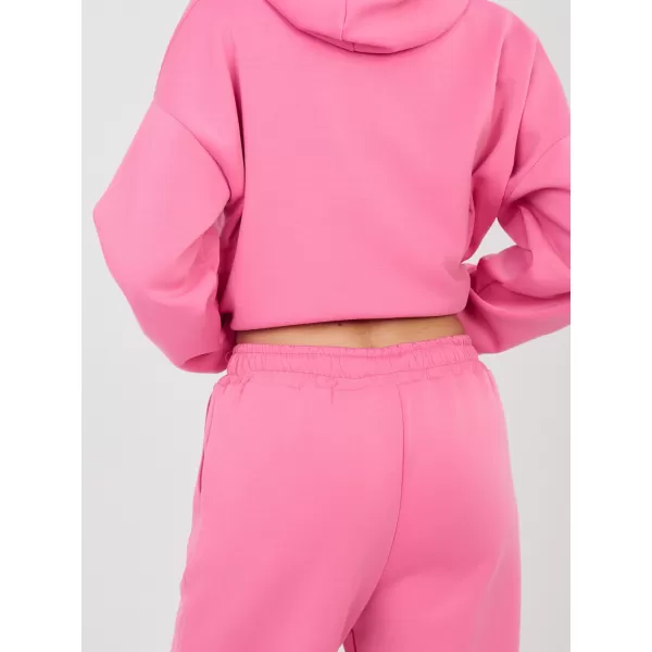  Dámská tepláková souprava RUE PARIS IT-KMPL-22181.29 DARK PINK 