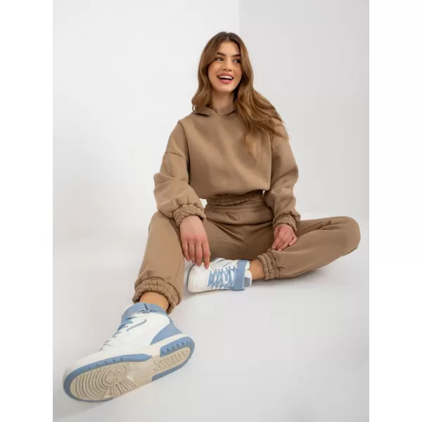  Dámský set EX MODA EM-KMPL-AS-21-447.74 DARK BEIGE 
