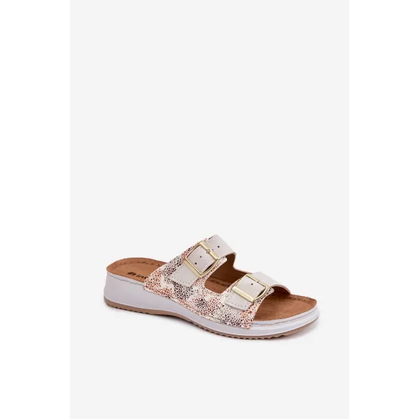  Dámské pantofle INBLU SD000001 BEIGE 