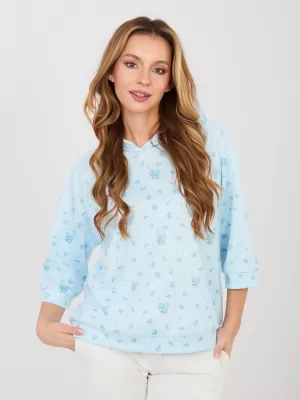 Dámská mikina ITALY MODA IT-BZ-22278.74 LIGHT BLUE