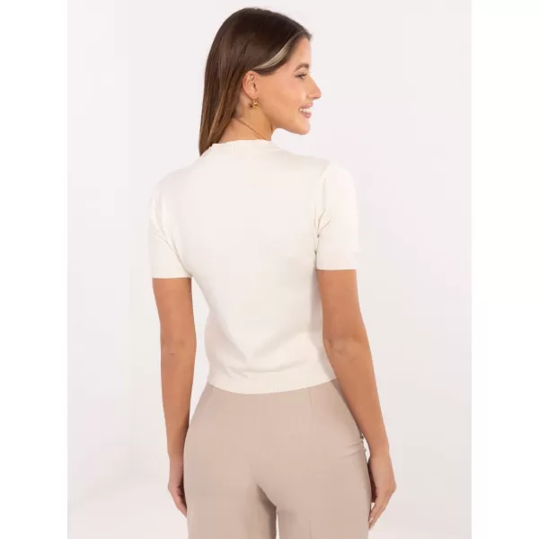  Dámský svetr FACTORY PRICE IT-SW-93007.26 LIGHT BEIGE 