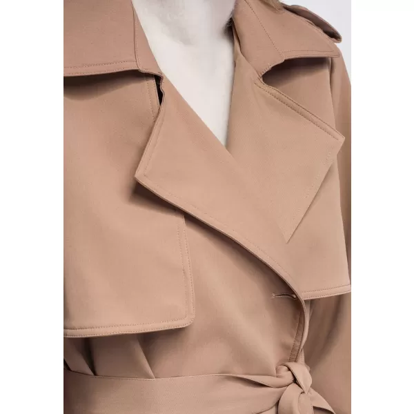  Dámský kabát OMBRE OW-CT-E0003 BEIGE 