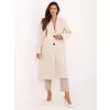 Dámský kabát FACTORY PRICE IT-PL-80320.65 LIGHT BEIGE