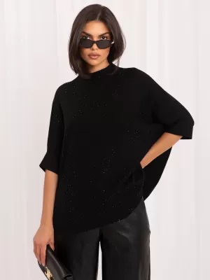 Dámský svetr ITALY MODA IR-SW-BWC6617.75 BLACK