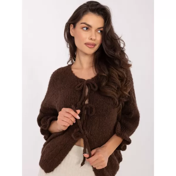  Dámský svetr ITALY MODA MI-SW-2911.91 BROWN 