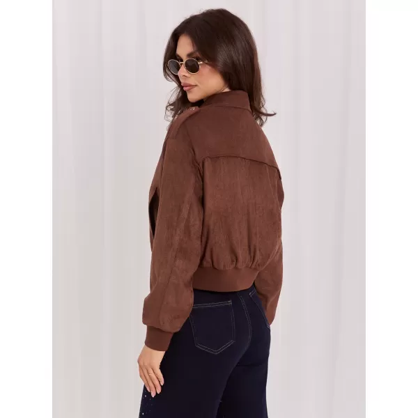  Dámská bunda ITALY MODA IR-KR-AY987.97P BROWN 