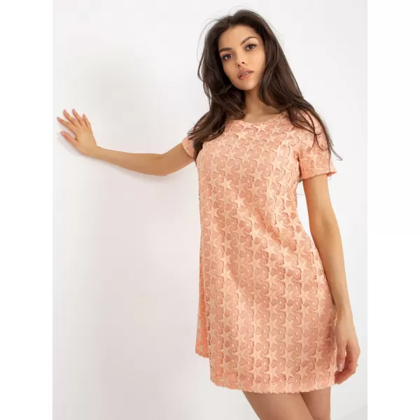  Dámské šaty LAKERTA LK-SK-1119.96 PEACH 