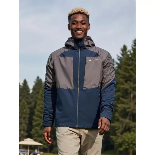  Pánská outdoorová bunda ALPINE PRO TEMUN MOONLIT OCEAN 