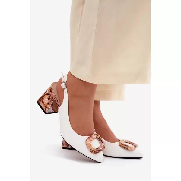  Dámské sandály VINCEZA 62289 WHITE 