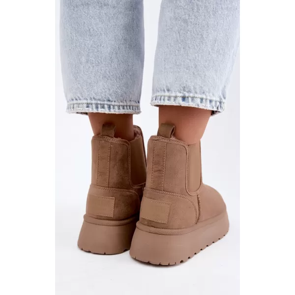  Dámské sněhule BIG STAR SHOES UU274173 BEIGE 