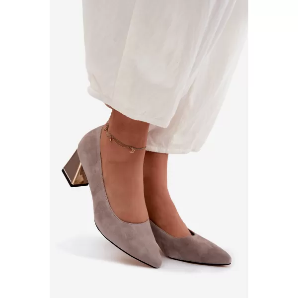  Dámské lodičky VINCEZA 66921 BEIGE 