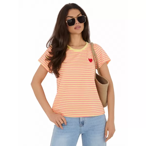  Dámské tričko ITALY MODA IT-TS-22397.89 YELLOW 