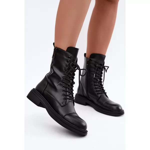  Dámské kotníkové boty VINCEZA 86443 BLACK 