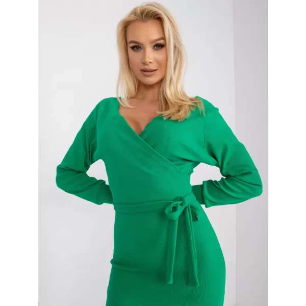  Dámské šaty RUE PARIS RV-SK-5297.23P GREEN 