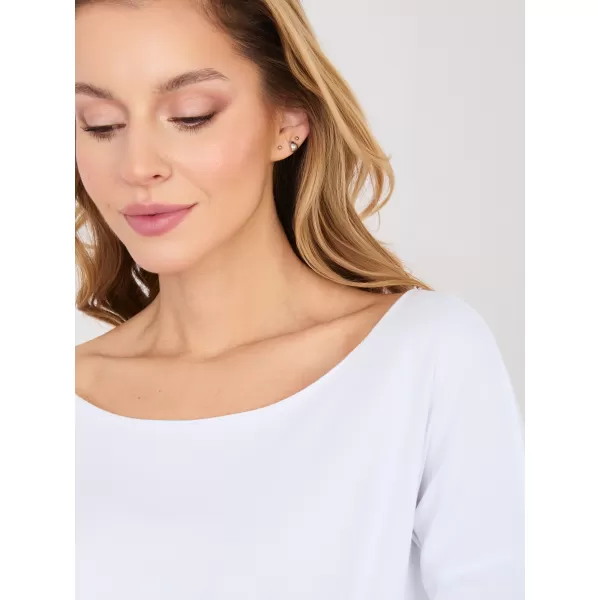  Dámská halenka RUE PARIS RV-BZ-A1187.36 WHITE 