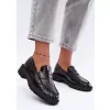 Dámské mokasíny BOTO D-243 BLACK EMBOSSED