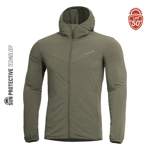  Pánská bunda PENTAGON HELIOS SUN JACKET K02016 GREEN 