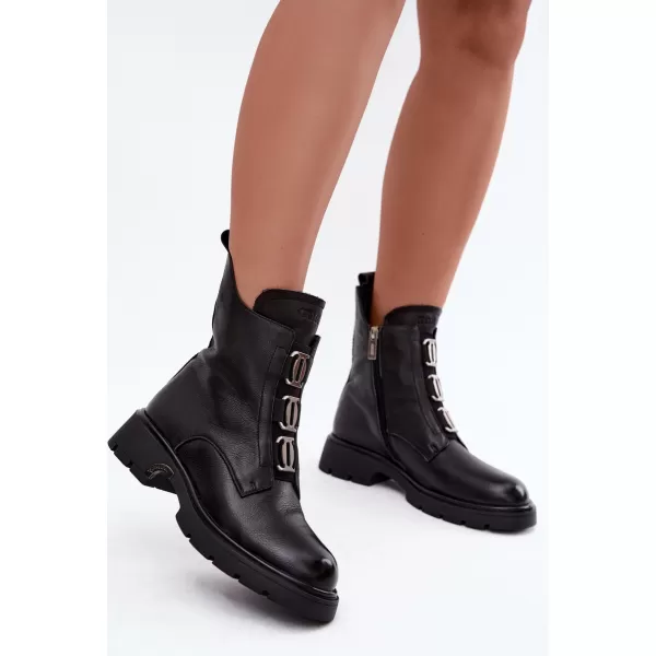 Dámské kotníkové boty GOE UU2N4138 BLACK 