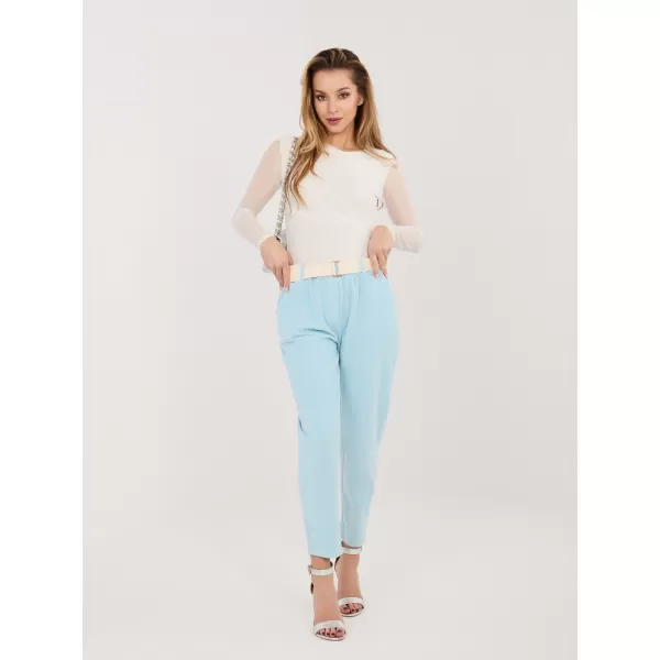  Dámské kalhoty ITALY MODA IT-SP-242979.90 LIGHT BLUE 