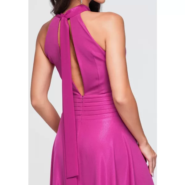  Dámské šaty LARICA LA-OM-DLR411 FUCHSIA 