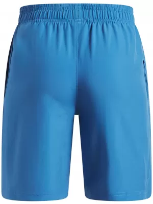 Chlapecké kraťasy UNDER ARMOUR UA TECH WOVEN WORDMARK SHORT 1383341-430 MODRÁ