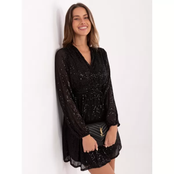  Dámské šaty ITALY MODA MI-SK-121501.09 BLACK 