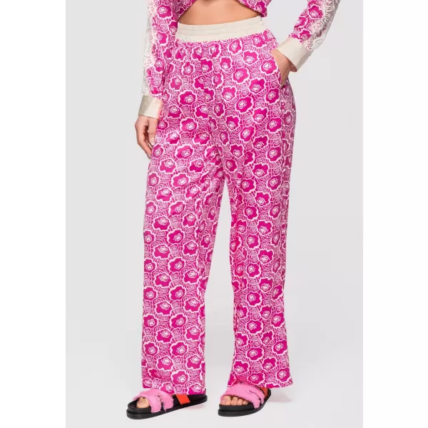  Dámské kalhoty LARICA OW-PA-E0007 FUCHSIA 
