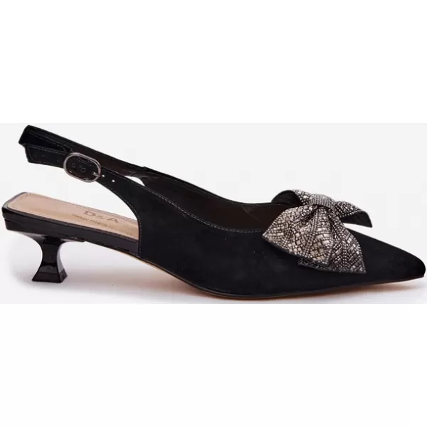  Dámské sandály D&A 42761-19 BLACK 