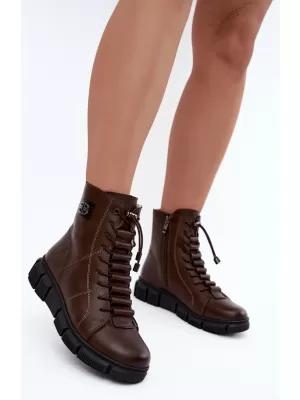 Dámské boty BOTO 26BT17-609 COFFEE