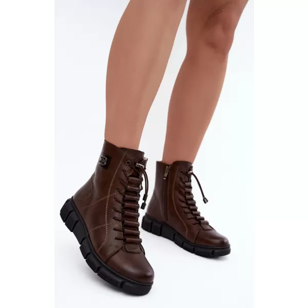  Dámské boty BOTO 26BT17-609 COFFEE 