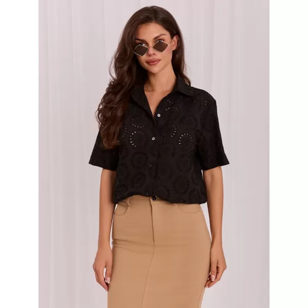  Dámská košile LAKERTA LK-KS-510284.76 BLACK 