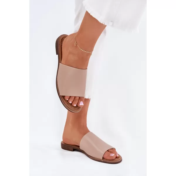  Dámské pantofle BOTO 23SD35-5809 BEIGE 