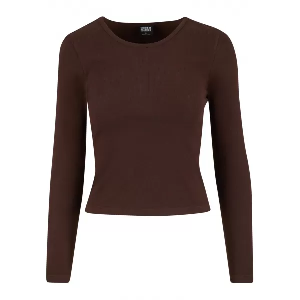 Dámské triko URBAN CLASSICS TB7786 WARM/BROWN 