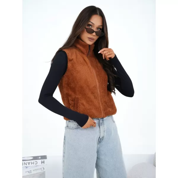  Dámská vesta FACTORY PRICE CS-KZ-BT1031.01 LIGHT BROWN 