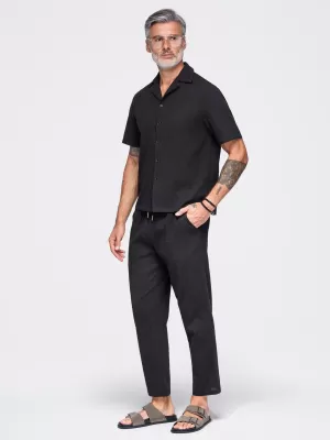 Pánské kalhoty OMBRE OM-PACP-0312 BLACK