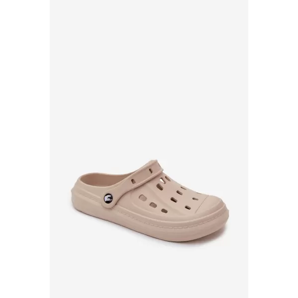 Pánské pantofle BOTO TXB-04X BEIGE/WHT 