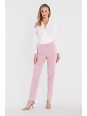 Dámské kalhoty STYLOVE S433 LILAC