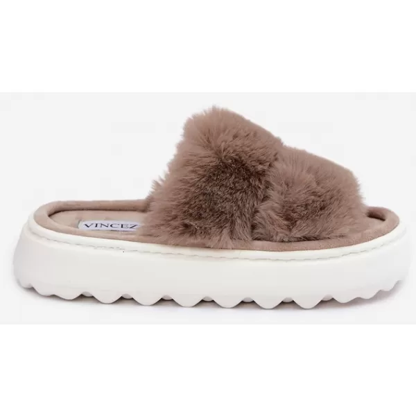  Dámské pantofle VINCEZA 105105 BEIGE 