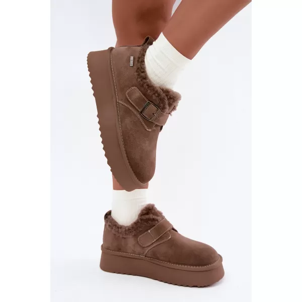  Dámské sněhule BIG STAR SHOES UU274318 BEIGE 