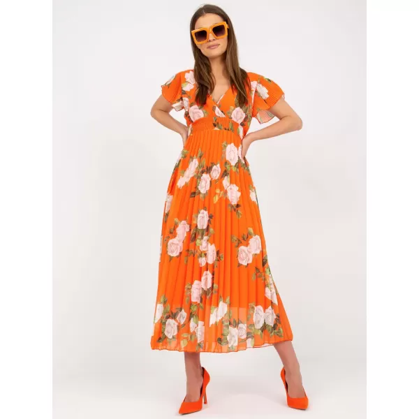  Dámské šaty ITALY MODA DHJ-SK-15722.67P ORANGE 