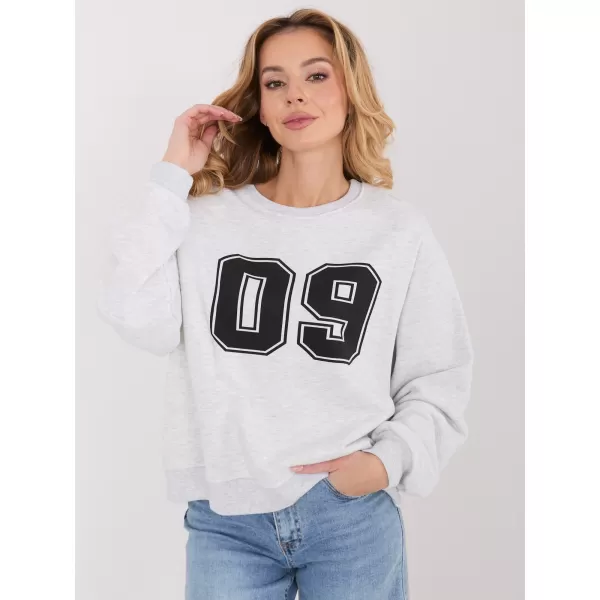  Dámská mikina FACTORY PRICE WT-BL-A1267-1.66 LIGHT GREY 