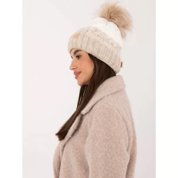  Dámská čepice RUE PARIS JK-CZ-52.31 BEIGE 