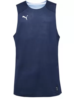 Pánský oboustranný dres PUMA REVERSIBLE PRACTICE JERSEY 676640-07 PUMA NAVY